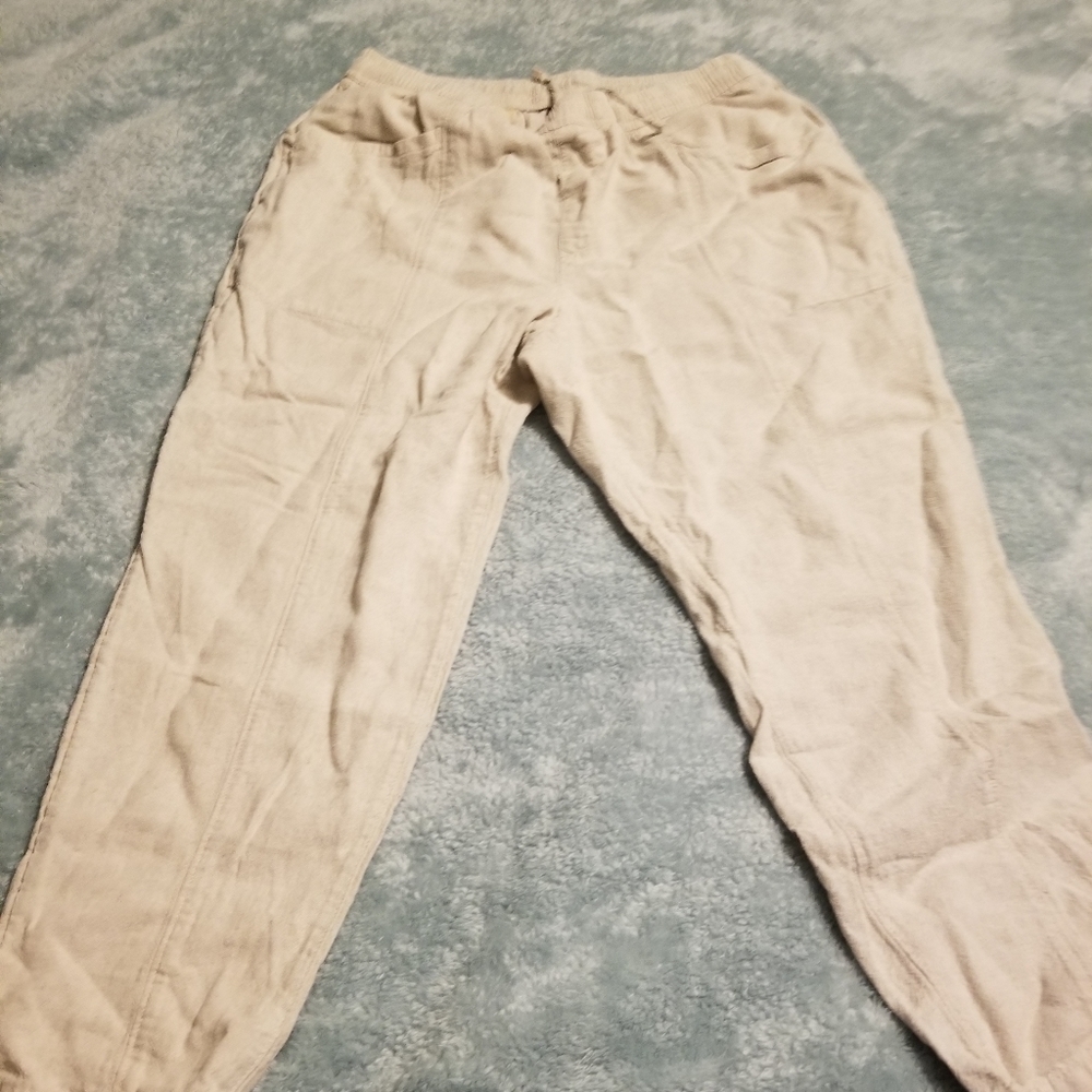Summer weight pull on pants